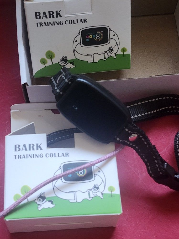 Training Bark Collars
