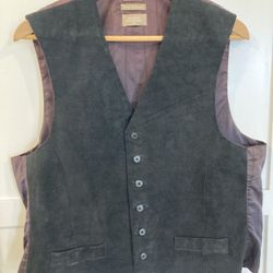 1 Vintage Haggar Clothing City Casuals Button Down Vest Men's