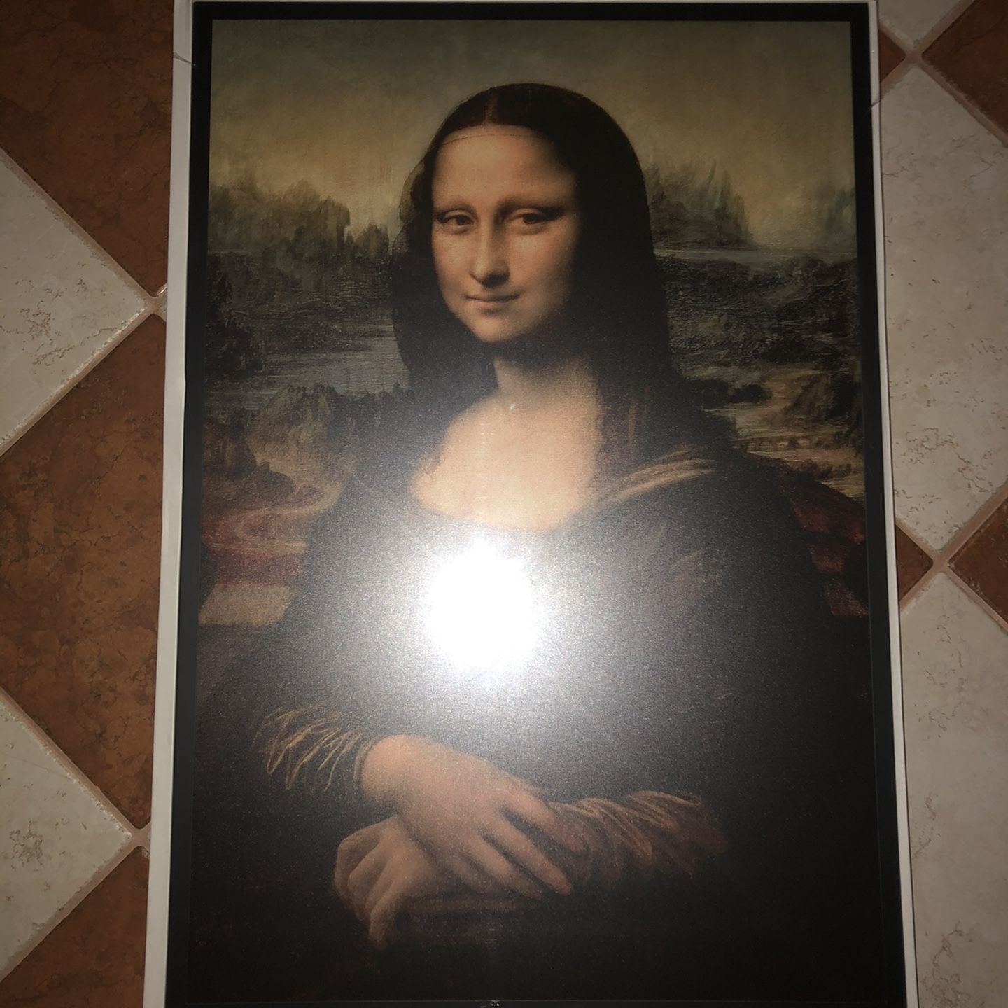 Virgil Abloh x IKEA MARKERAD “MONA LISA” Backlit Artwork