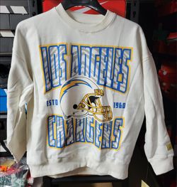 *NEW* Zubaz NFL Team Apparel Los Angeles Chargers Sweatshirt Size Medium w/Tags