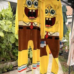SpongeBob Traje de Unión para Niños Tallas 4-12