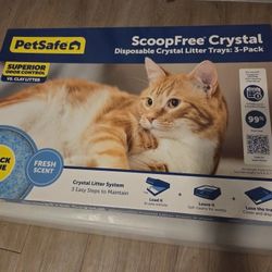 Scoop Free , Cat Litter Tray System 