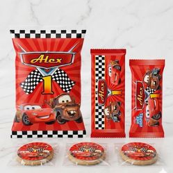 Disney Cars Birthday Party Theme Stickers Labels Wraps Centerpieces Cutouts