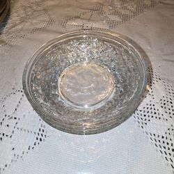 Juego De 4 Platitos Para Postre De Princess House Fantacia 