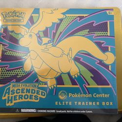 Pokémon Center Ascended Hero’s Etb