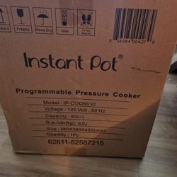 Insta Pot Programmable Pressure Cooker