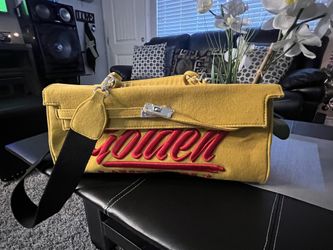 Yellow Casual Go Out Purse