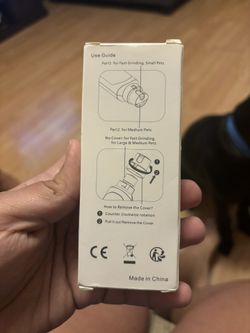 Pet Nail Grinder 