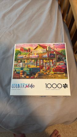 1000 piece Country Jigsaw puzzle