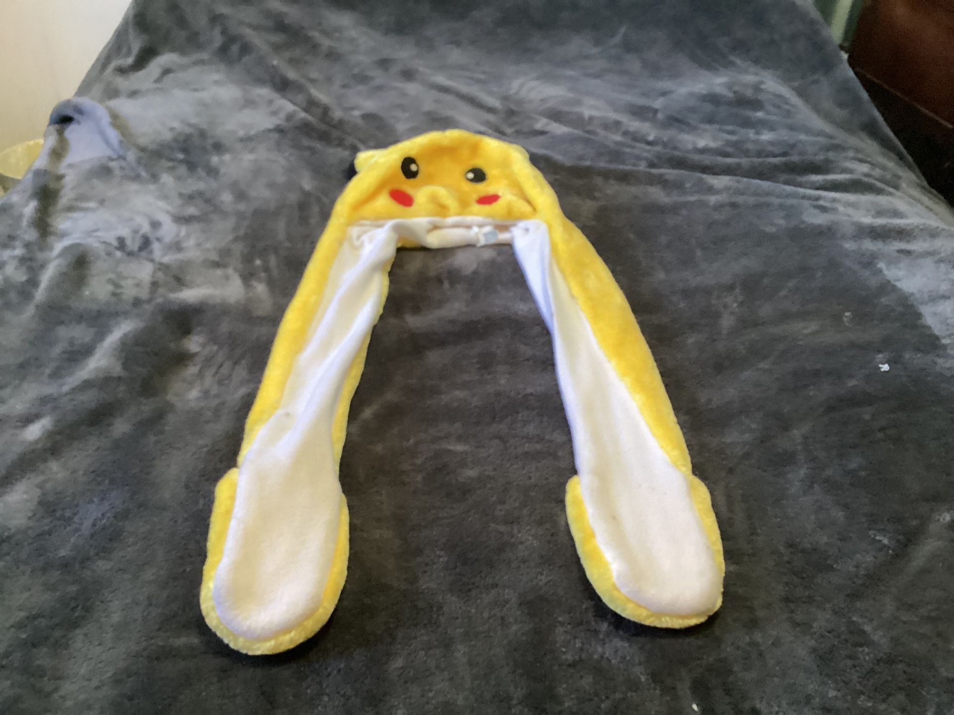 Kids Yellow Beanie Pikachu