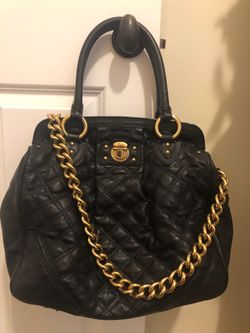 100% Authentic Marc Jacob quilted purse tote bag.