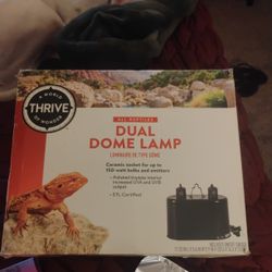Dual Dome Reptile Lamp