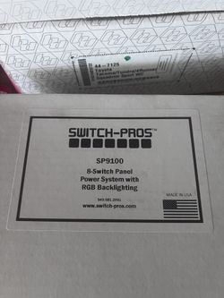 Switch Pro Panel