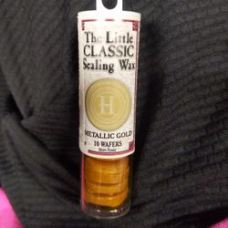Sealing Wax Metallic Gold Wafers