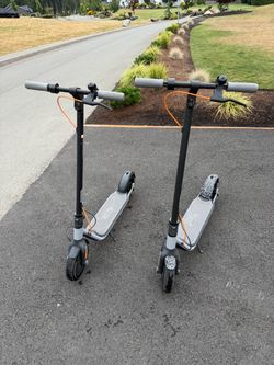 2 nine bot Segway scooters
