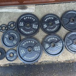 Olympic weights set