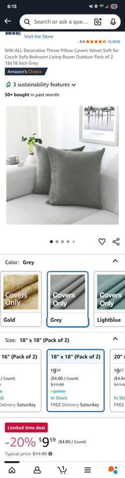 Throw Pillow Covers