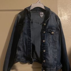 Crop Jean Jacket 