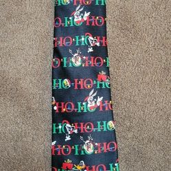 Looney Tunes 1999 Christmas Tie