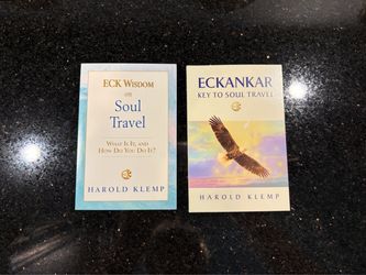 2 Eckankar Books by Harold Klemp: Soul Travel & Key to Soul Travel
