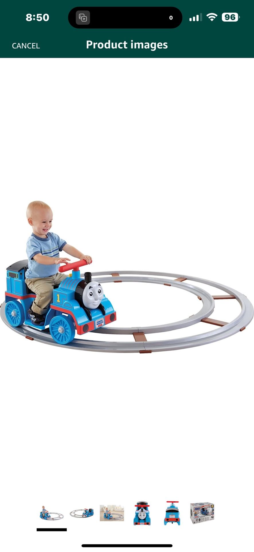 Power Wheels Thomas and Friends Train with Track