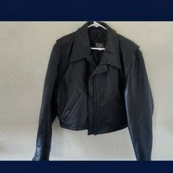 San Diego Black Leather Jacket