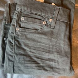 Levi 511s Slim Midnight Black