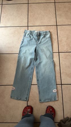 Abercrombie kids high rise wide leg size 15/16 short