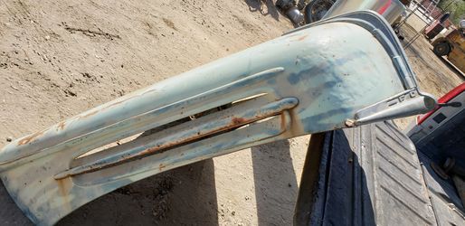 Rat rod ford 1946 hood complete hot rod truck