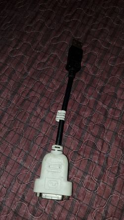 Displayport to DVI adapter