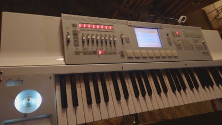 Korg M3 61 key with Radias Exb