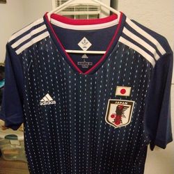 Retro Japan soccer jersey