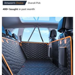 New MIXJOY Back Seat Extender for Dogs, Hard Bottom Dog Car
Seat Cover for Back Seat Protector, Waterproof Dog
Backseat Cover for Car, Foldable