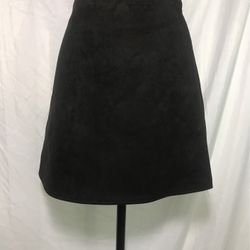 Black Flare Skater Skirt 