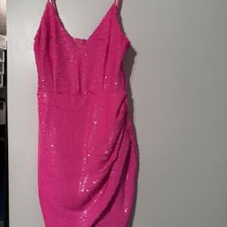 Hot Pink Dress 