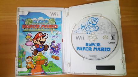 Super Paper Mario Nintendo Wii