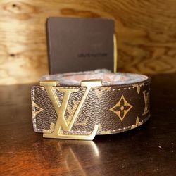 Louis Vuitton LV Initiales Monogram Belt