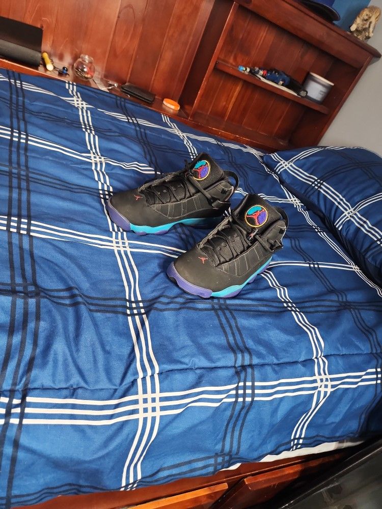 Mens Jordan Rings 6 Aqua 