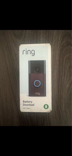 Ring Battery Doorbell HD