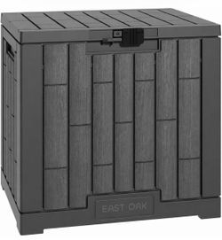 EAST OAK Outdoor Storage Box, 31 Gallon Deck Box