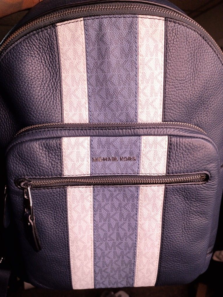 Michael Kors Leather Backpack 