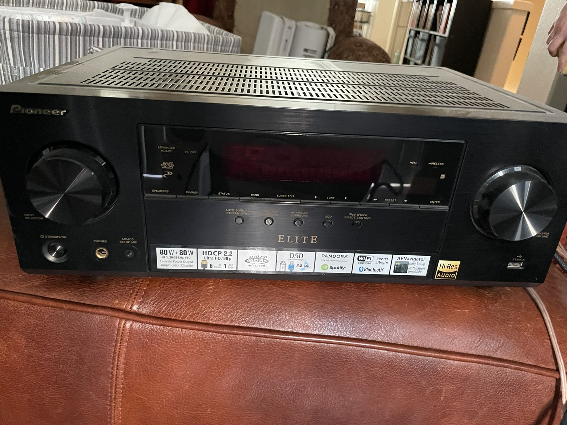 Vsx-45 pioneer elite entertainment receiver