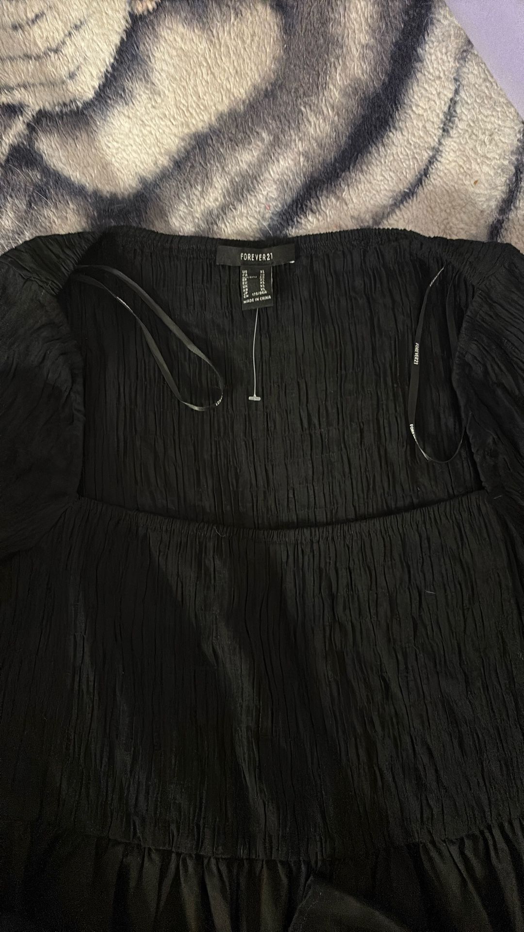 Black Longsleeve Dress XL
