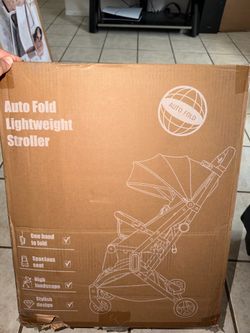 Auto Fold Lightweight Stroller