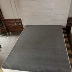 Wood Queen Bed Frame & Box spring