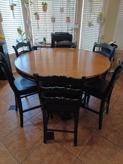 Table and chairs
