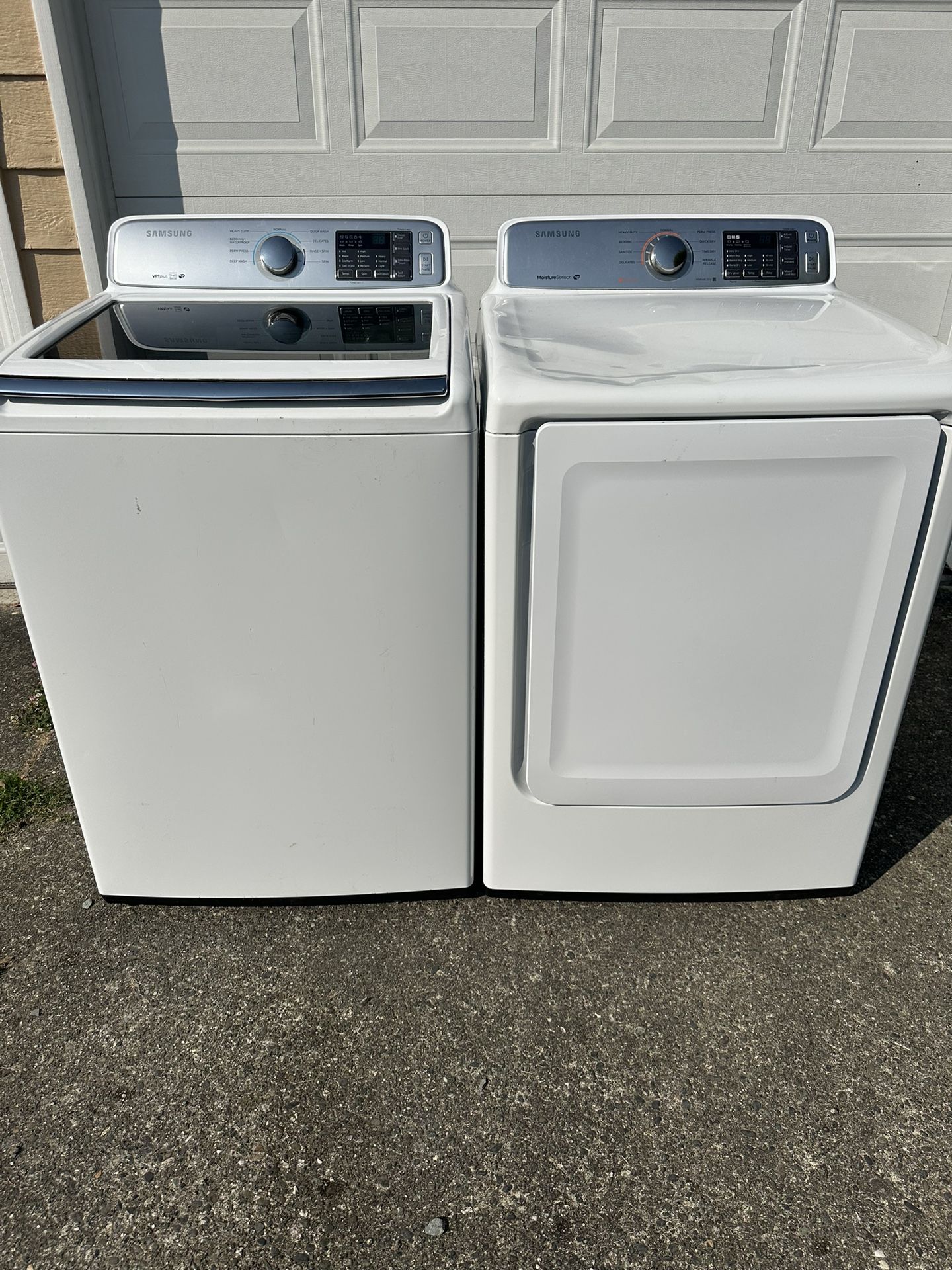 Washer and Dryer 