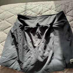 Nwt Womens Small Fabletics Grey Skirt Skort 