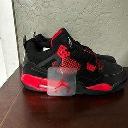 Jordan 4 Red Thunders