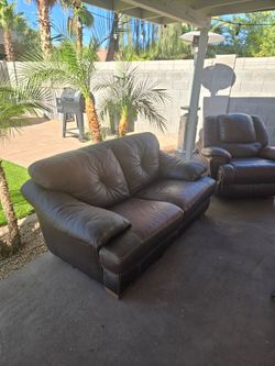 FREE Leather Couch and/or Recliner